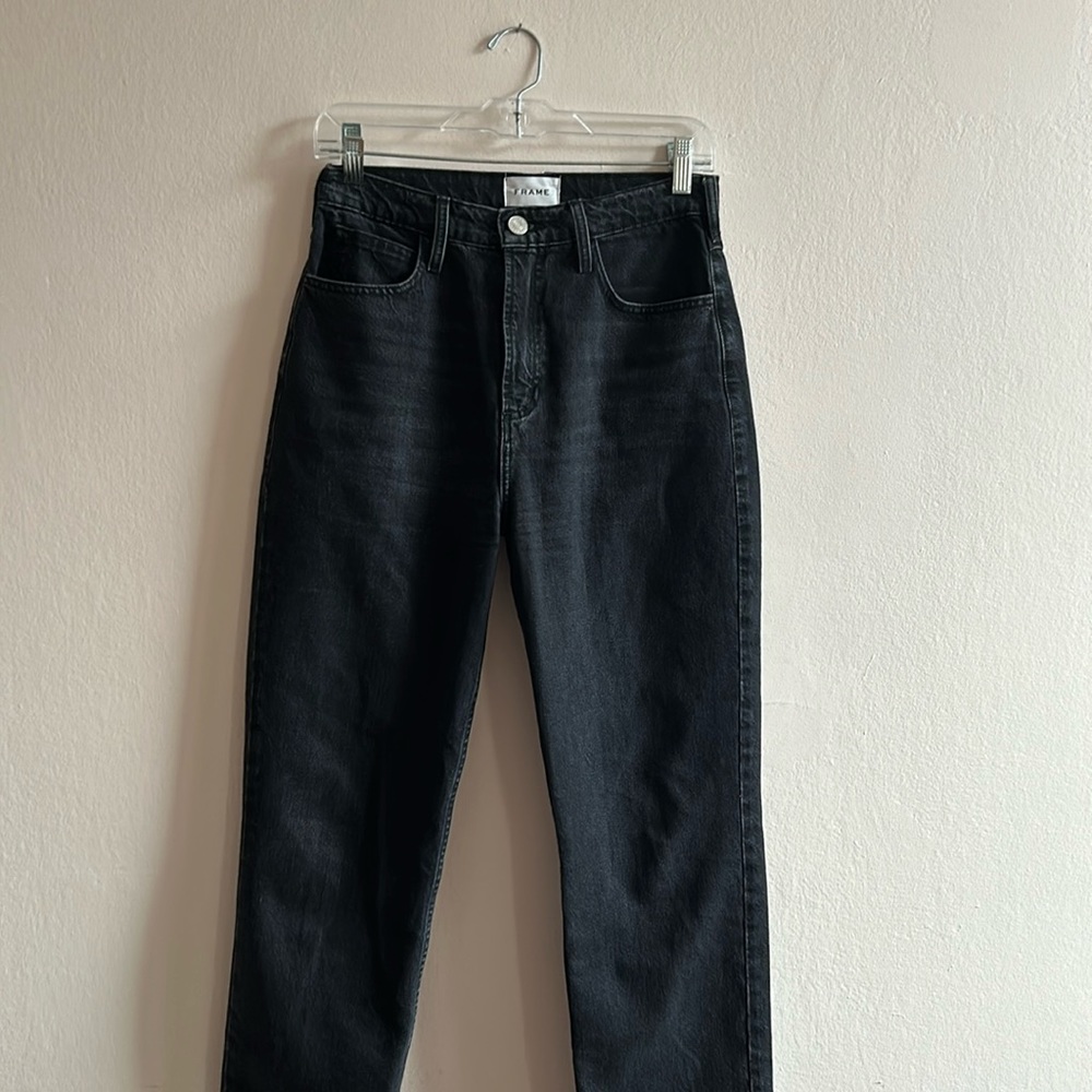 Frame boot cut jeans